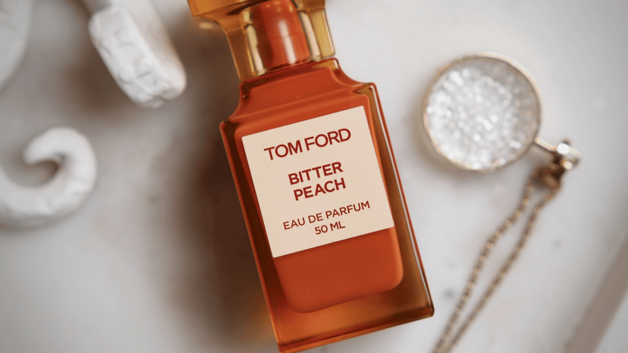 Bild på en Tom Ford parfym som heter Bitter Peach