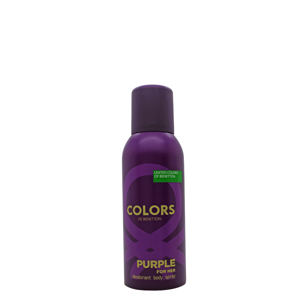 Colors de Benetton Purple Deodorant Spray - Beauté - Your Beauty Boutique Online ♥