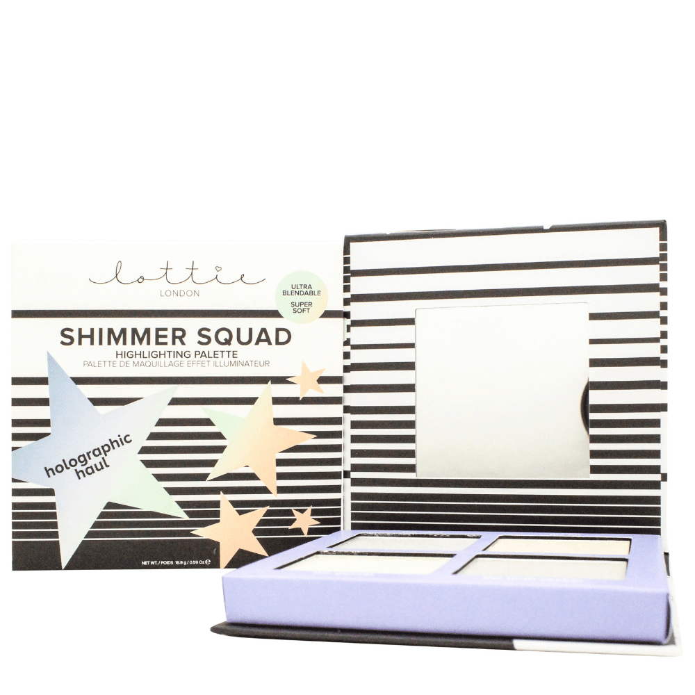 Shimmer Squad Holographic Haul Highlighter Palette - Beauté - Your Beauty Boutique Online ♥